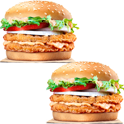 "Double Crispy Chicken, Double Crispy Chicken (Burger King) - Click here to View more details about this Product